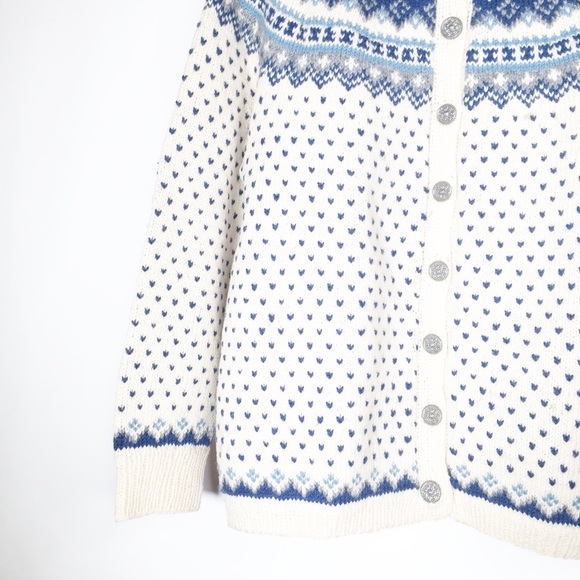 Husfliden Hand Knitted In Norway Button Down Cardigan - Picture 5 of 14